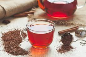 Ройбос чаят идва от Южна Африка и е без съдържание на кофеин.