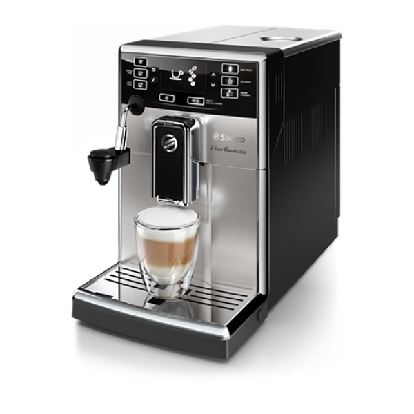Philips Автоматична еспресо машина за 8 кафе напитки Saeco PicoBaristo Steel кафемашина - Автоматични машини