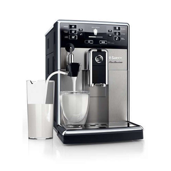 Philips Автоматична еспресо машина за 8 кафе напитки Saeco PicoBaristo Steel кафемашина - Автоматични машини