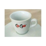 Caffe Gioia Чаша за капучино с чинийка 6бр. Комплект порцеланови чаши за кафе - Креамика, Порцелан и стъкло