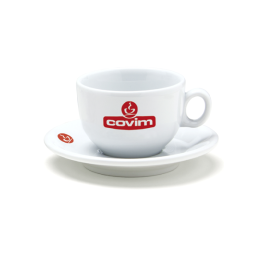 Covim Cappuccino cup with saucer 180 ml./ 1 pc. Porcelain cappuccino cup