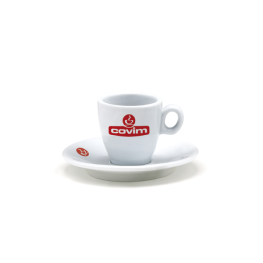 Covim Espresso cup with saucer 75 ml./ 1 pc. Porcelain coffee mug