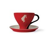 Julius Meinl Чаша за капучино с чинийка 170мл./ 1бр. Порцеланова чаша за кафе - Креамика, Порцелан и стъкло