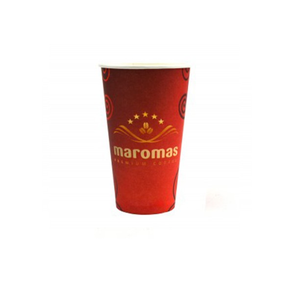 Maromas Картонена чаша за капучино и кафе лате 300 мл./ 100 бр. Картонени чаши - Картотени, Вендинг чаши и капаци
