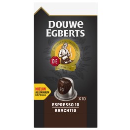 Douwe Egberts Espresso Krachtig Nespresso system 10 pcs. Coffee capsules
