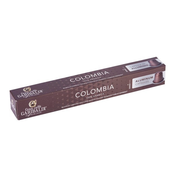 Garibaldi Alluminio Colombia – капсули Nespresso 10 бр. - Капсули за Nespresso система