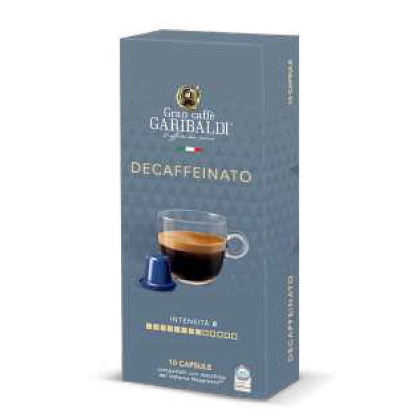 Garibaldi Decaffeinato – капсули Nespresso 10 броя - Капсули за Nespresso система