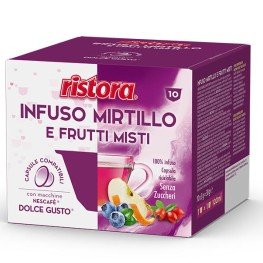 Ristora Mirtillo e Frutti Misti Dolce Gusto система 10 бр. Чай капсули