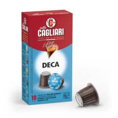 Caffe Cagliari Deca Nespresso system 10 pcs. Decaffeinated coffee capsules