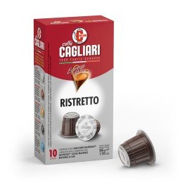 Caffe Cagliari Ristretto Nespresso system 10 pcs. Coffee capsules