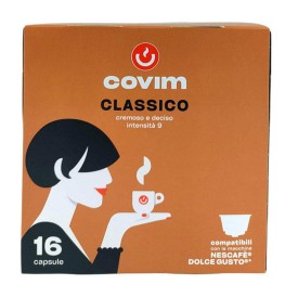 Covim Brioso Dolce Gusto System 16 pcs. Coffee Capsules