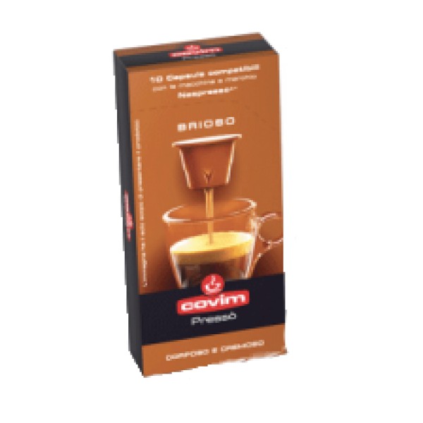 Covim Presso Brioso Nespresso Система 10 бр. Кафе капсули - Капсули за Nespresso система