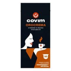 COVIM Orocrema 30 pcs. capsules Nespresso system