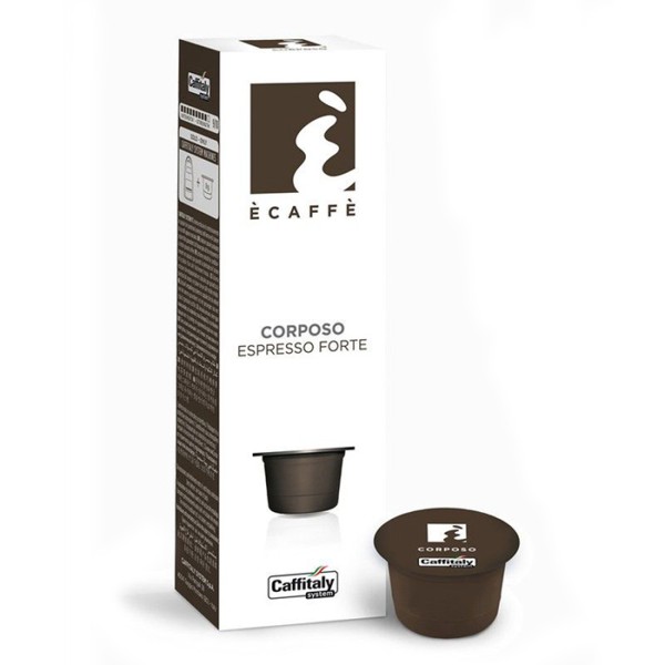 Ecaffe Corposo Caffitaly Система 10 бр. Кафе капсули - Капсули Caffitaly система