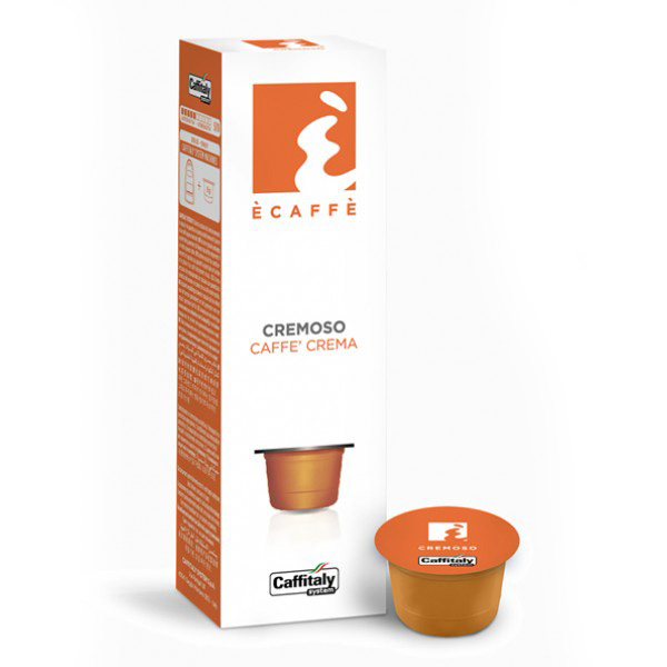 Ecaffe Cremoso Caffitaly Система 10 бр. Кафе капсули - Капсули Caffitaly система