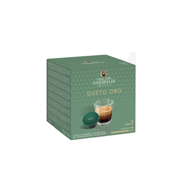 Gran Caffe Garibaldi Gusto Oro Dolce Gusto system 16 pcs. Coffee capsules - Capsules Dolce Gusto system