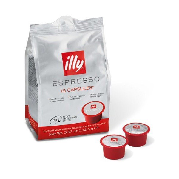 illy Espresso Medium Roast MPS система 15 бр. Кафе капсули - Капсули MPS система