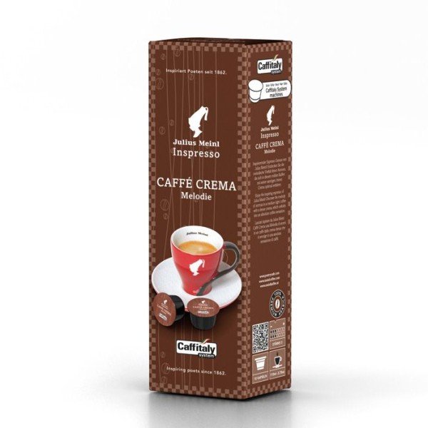 Julius Meinl Caffe Crema Melodie Caffitaly система 10 бр. Кафе капсули - Капсули Caffitaly система