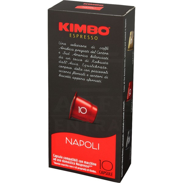 Kimbo Napoli Nespresso system 10 pcs. Coffee capsules - Capsules for the Nespresso system