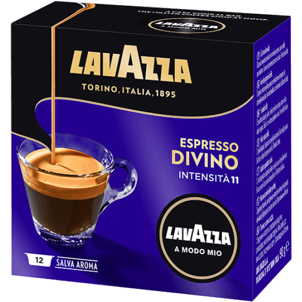 Lavazza Espresso Divino A modo mio система 12 бр. Кафе капсули - Капсули Lavazza A modo mio система