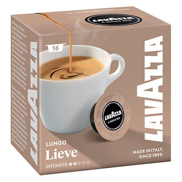 Lavazza Lungo Lieve A modo mio система 16 бр. Кафе капсули - Кафе