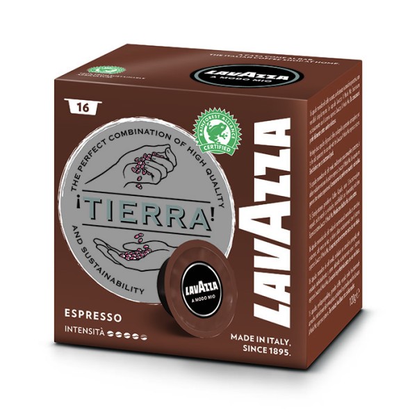 HB Lavazza Tierra A modo mio система 16 бр. Кафе капсули - Кафе