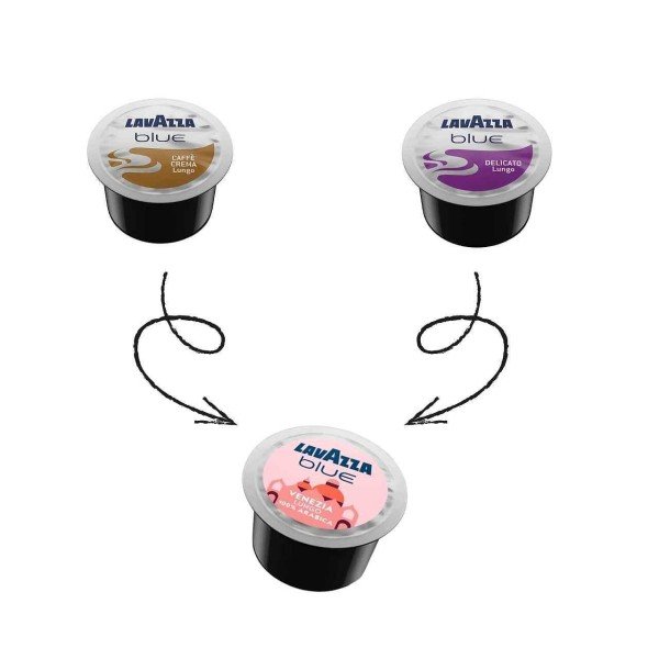 Lavazza Venezia Lungo Blue система 100 бр. Кафе капсули - Капсули Lavazza Blue система