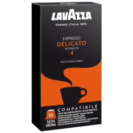 Lavazza Espresso Delicato Nespresso система 10 бр. Кафе капсули