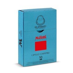 Musetti mio espresso Decaffeinated Nespresso System 10 pcs. Coffee capsules