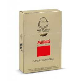 Musetti mio espresso 100% Arabica Nespresso System 10 pcs. Coffee capsules