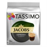 Tassimo Jacobs Espresso Classico Tassimo система 16 бр. Кафе на капсули - Капсули Tassimo система