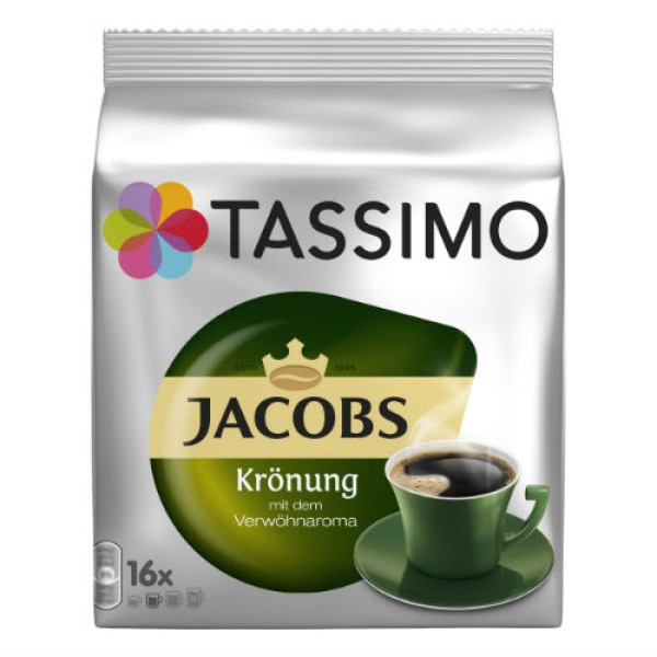Tassimo Jacobs Krönung Tassimo система 16 бр. Кафе на капсули - Капсули Tassimo система