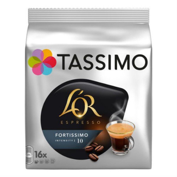 Tassimo L’OR Espresso Fortissimo Tassimo система 16 бр. Кафе на капсули - Капсули Tassimo система