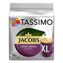 Tassimo Jacobs Caffé Crema Intesno XL Tassimo system 16 pcs. Coffee capsules