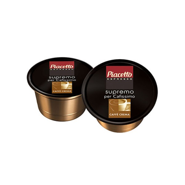 Piacetto Crema Cafissimo Caffitaly Система 96 бр. Кафе капсули - Piacetto Крема Кафисимо Caffitaly Система Капсулите Crema Cafissimo на Piacetto, съвместими с Caffitaly System, са най-доброто италианско кафе, с нежен и плътен аромат. За Crem Piacetto Crema Cafissimo Caffitaly Система 96 бр. Кафе капсули - Капсули Caffitaly система