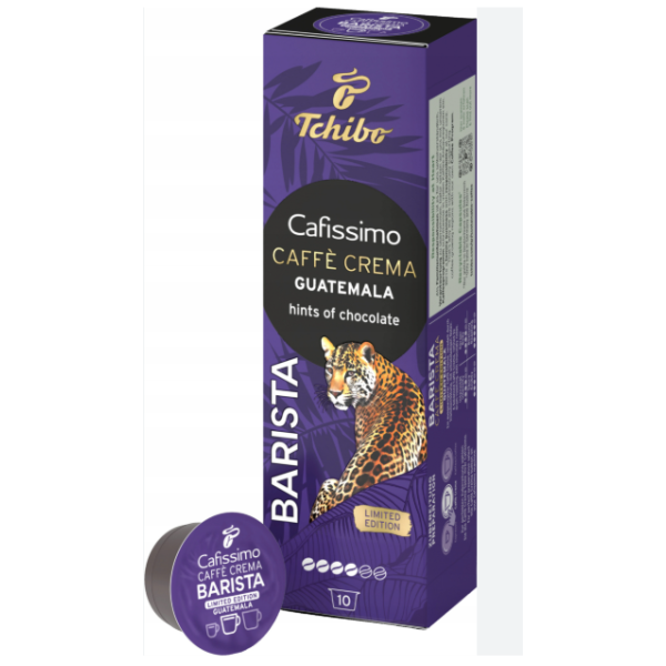 Tchibo Cafissimo Barista Caffe Crema Guatemala 10 Кафе капсули - Capsules Caffitaly system