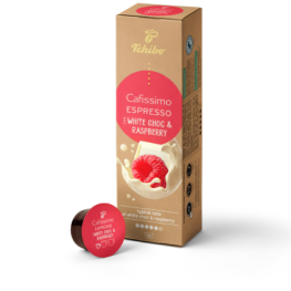 Tchibo Cafissimo Espresso White Choc & Raspberry 10 бр. Кафе капсули