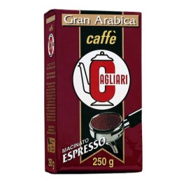 Caffe Cagliari Gran Arabica 250 g. Ground coffee