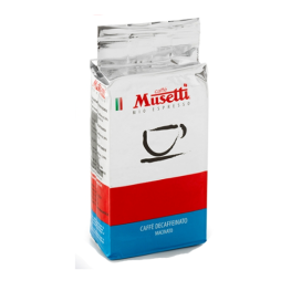 Musetti mio espresso Azzurra Decaffeinated 250 g. Ground coffee