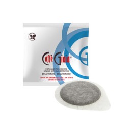 Caffe Gioia Bianca Decaffeinato 1 pc. 44 mm Decaffeinated Coffee in doses