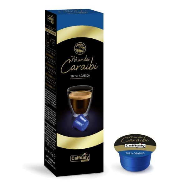 Ecaffe Caraibi Caffitaly Систем 10 бр. Кафе капсули - Капсули Caffitaly система