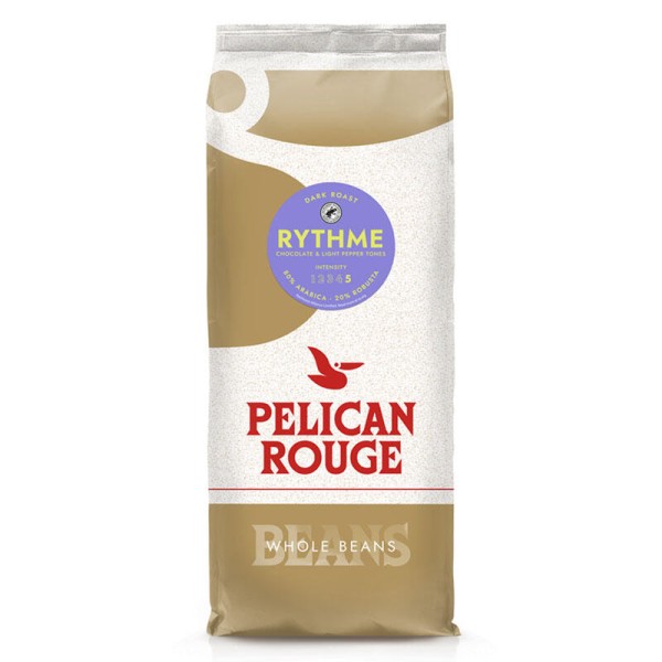 Pelican Rouge Rythme кафе на зърна 1 кг - Преживейте вълшебството на Pelican Rouge Rythme – изключително кафе на зърна Открийте изтънчения вкус и богатия аромат на Pelican Rouge Rythme - кафе, което представлява симфония от вкусове и ухания, вни Pelican Rouge Rythme кафе на зърна 1 кг - Кафе на зърна