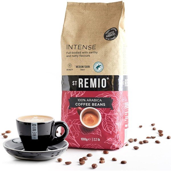 St Remio Intense 1 кг на зърна - Премиум кафе на зърна