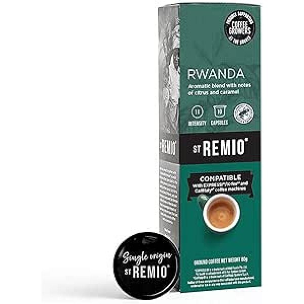 St Remio Rwanda Caffitaly Система 10 бр. Кафе капсули - Капсули Caffitaly система