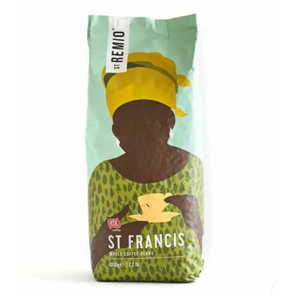 St Remio St Francis 1 кг на зърна - Премиум кафе на зърна
