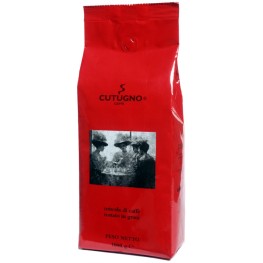 Caffe Cutugno Rossa 40% Arabica 1 кг. Кафе на зърна Caffe Cutugno Rossa 40% Arabica 1 кг. Кафе на зърна