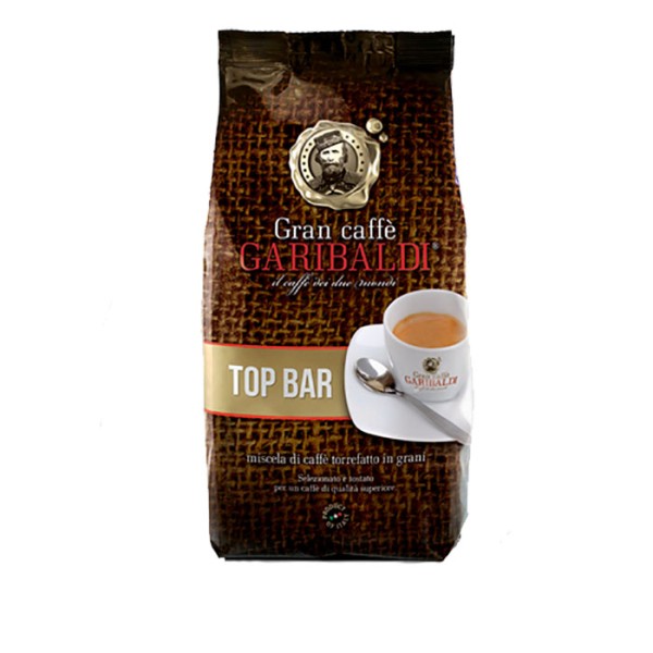 Gran Caffe Garibaldi Top Bar 1 кг. Кафе на зърна - Кафе на зърна