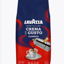Lavazza Crema e Gusto 1 кг. Кафе на зърна