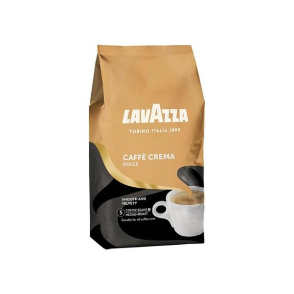 Lavazza Caffe Crema Dolce 1 кг. Кафе на зърна - Кафе на зърна