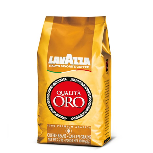 Lavazza Qualita Oro 1 кг. Кафе на зърна - Кафе на зърна